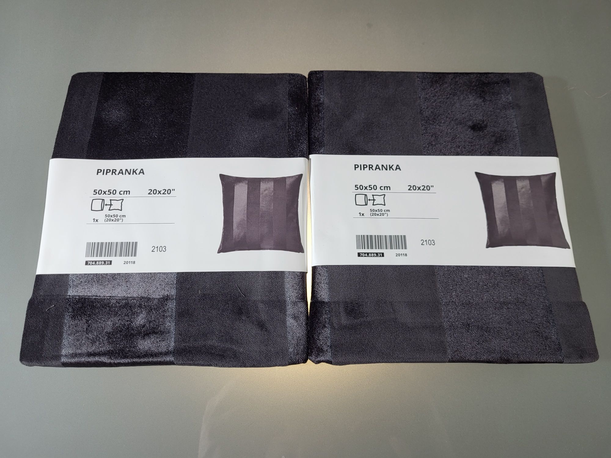 Poszewki na Poduszkę 2 szt. IKEA Pipranka 50x50 cm