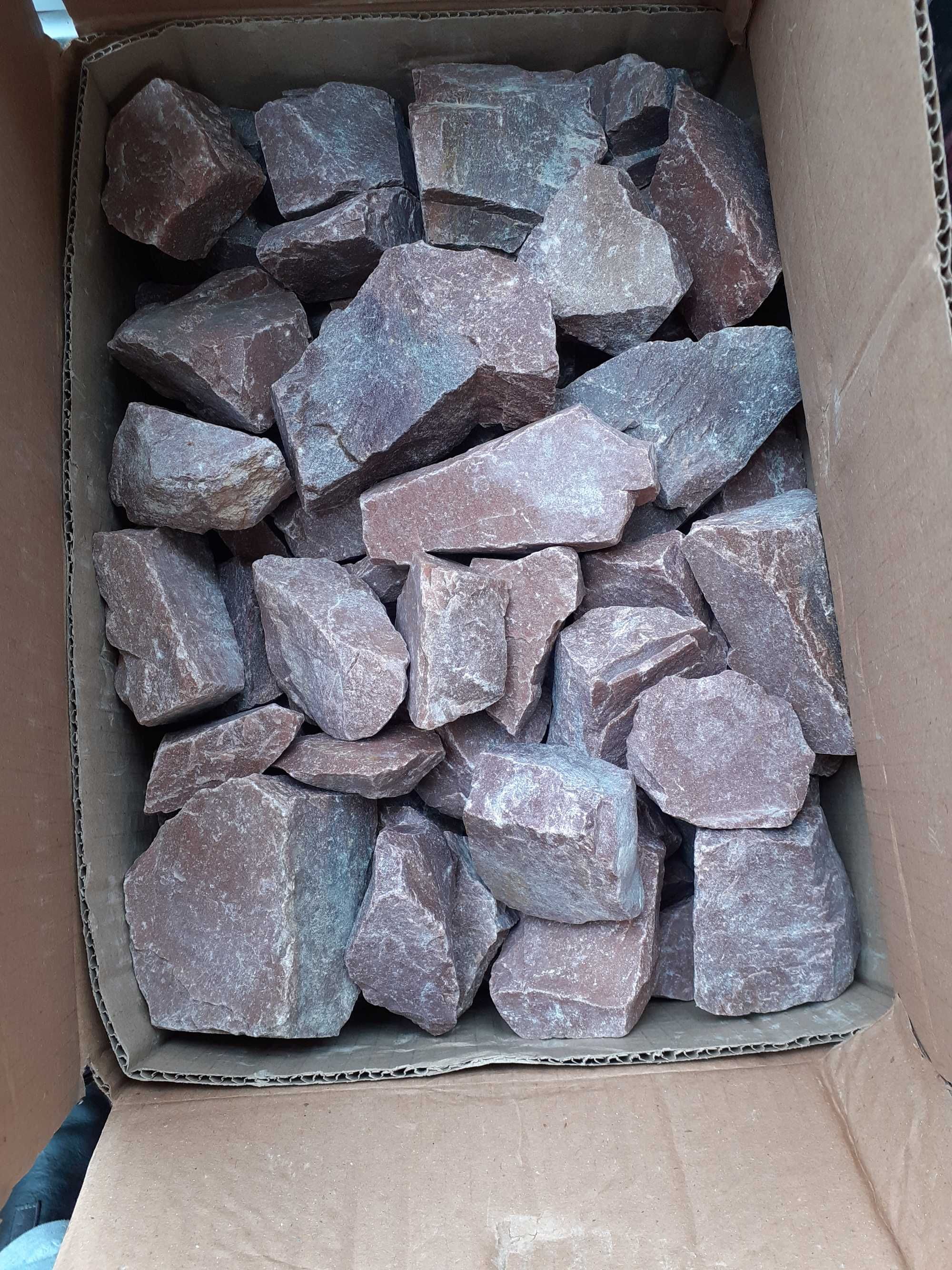 Profesjonalne kamienie do sauny 5-10 cm w pudełkach - 20 kg