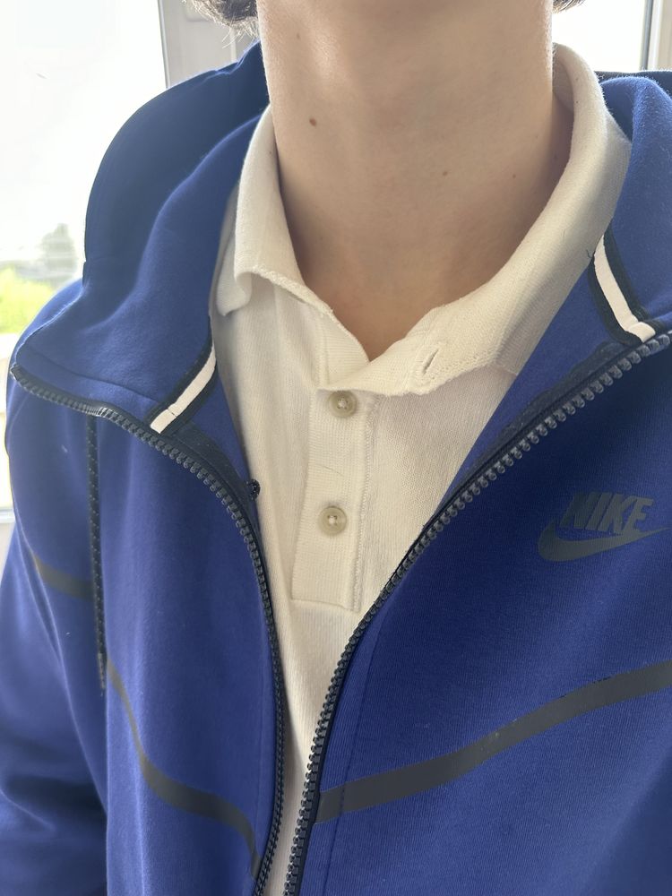 Оригінальна худі Nike Tech Fleece Blue