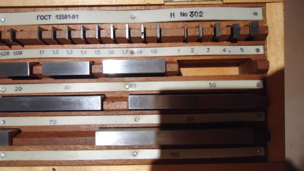 меры длины концевые ГОСТ13581-81