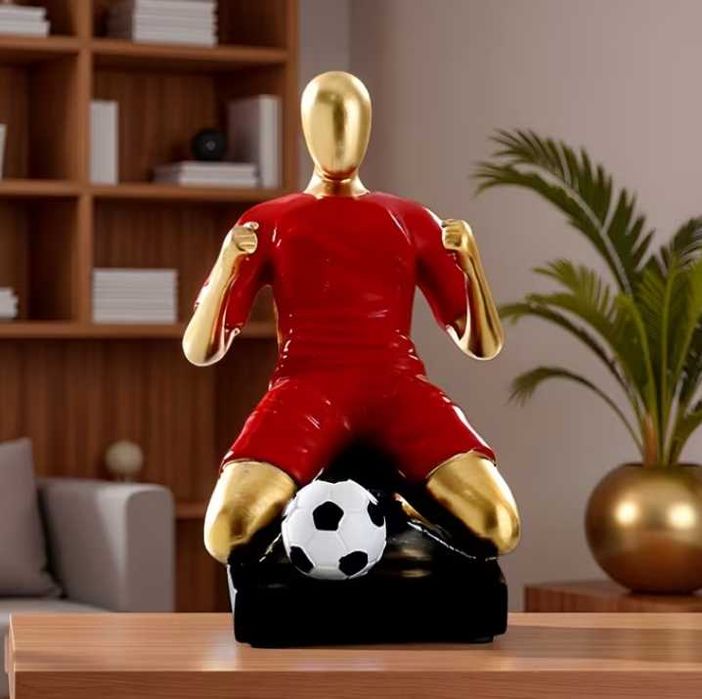 Nowa dekoracja piłkarza