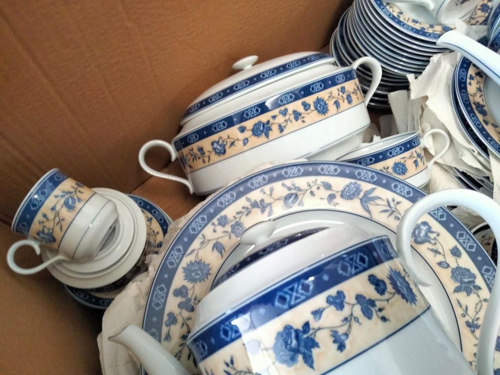 Serviço loiça SPAL porcelana Portuguesa LYRIC GARDEN edição limitada