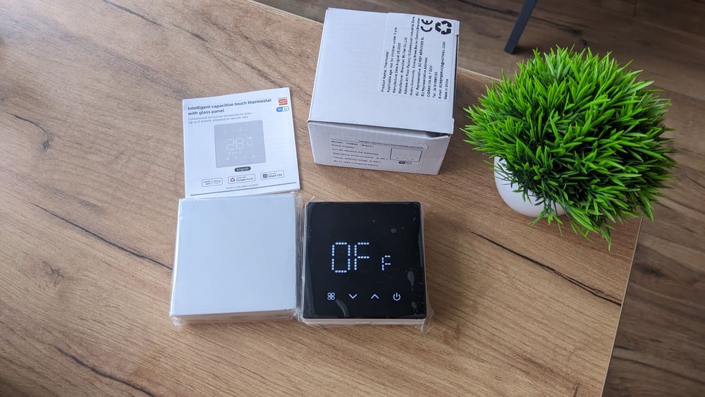 Кімнатний термостат для газових котлів і не тільки wifi Tuya smart