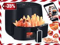 Frytkownica Beztłuszczowa Air Fryer XXL Programy Opiekacz (WYPRZEDAŻ)