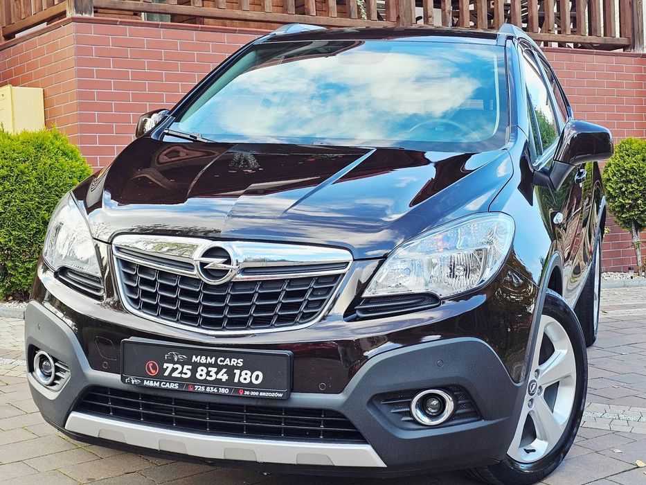 Opel Mokka 1.4 turbo 140KM 4x4/Brązowa Perła/Nawi/Czujniki PDC/Alu 18 z Niemiec