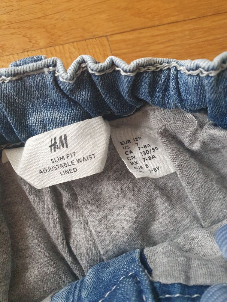 Kurtka i dżinsy H&M r 128