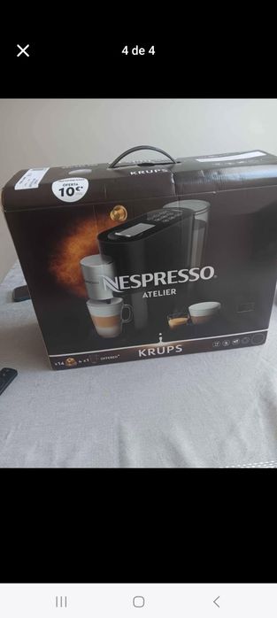 Maquina nespresso atelier krups
