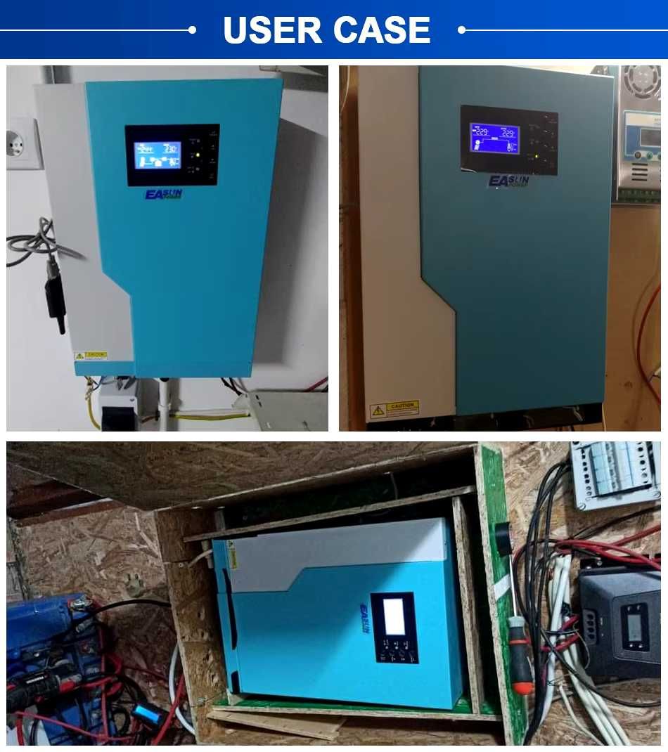 Inwerter solarny OFFGRID 5500W MPPT czysta sinusioda 48VDC z WIFI