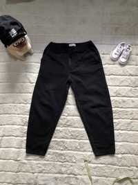 Pull&Bear (S) 30 размер брюки мужские джинсы коттоновые плотные черные