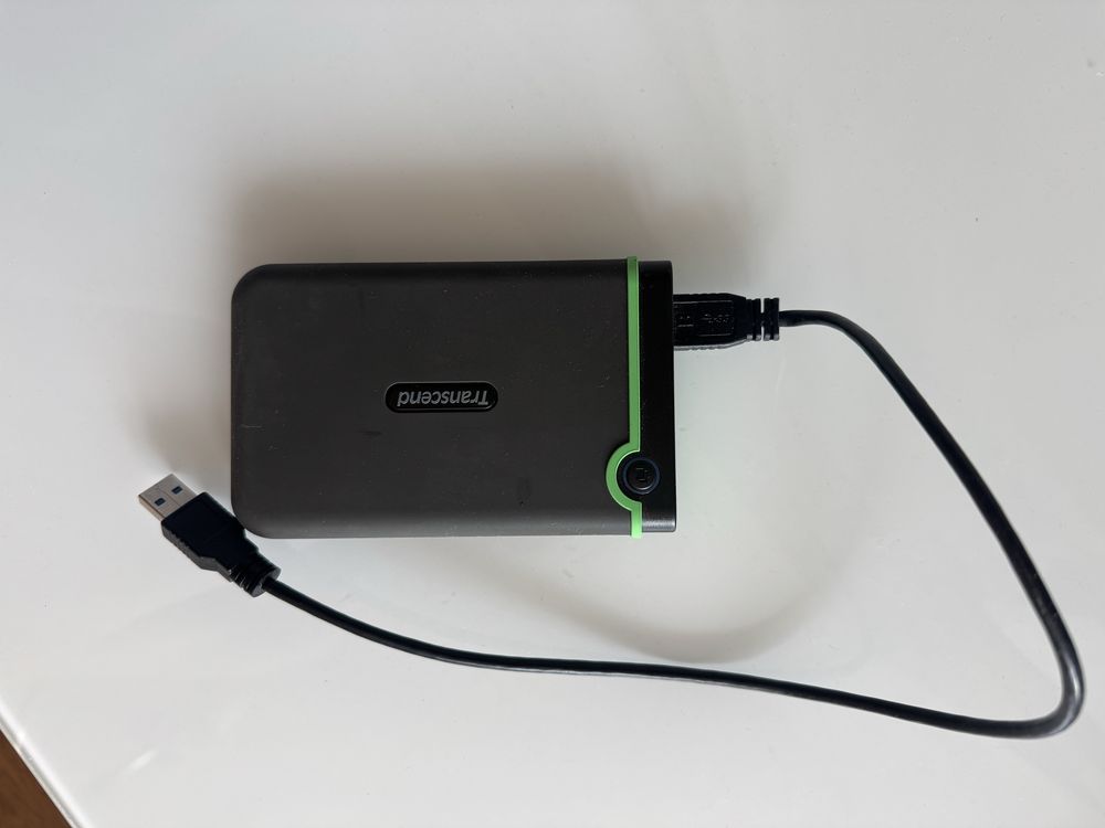 Зовнішній жорсткий диск Transcend StoreJet 25M3S 1TB