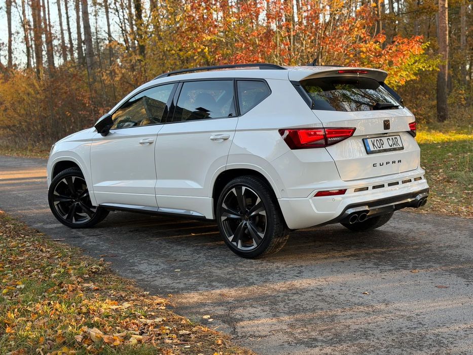 Cupra Ateca VZ 300KM FV23% ASO Bezwypadkowa Beats SideAssist KeyLessGo Kamery 360