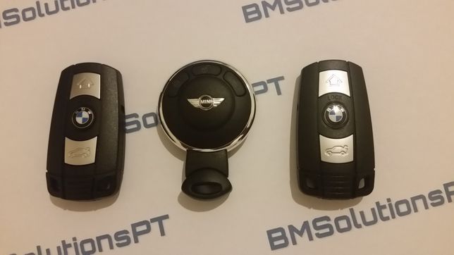Chaves BMW Smartkeys Completas Programadas E60 E61 E70 E87 E90 E91