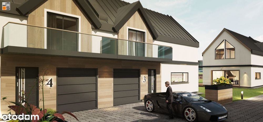 Dom jednorodzinny w zabudowie bliźniaczej- 103m2!