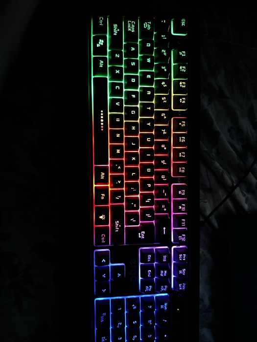 Клавиатура игровая ergo  RGB подсветкой