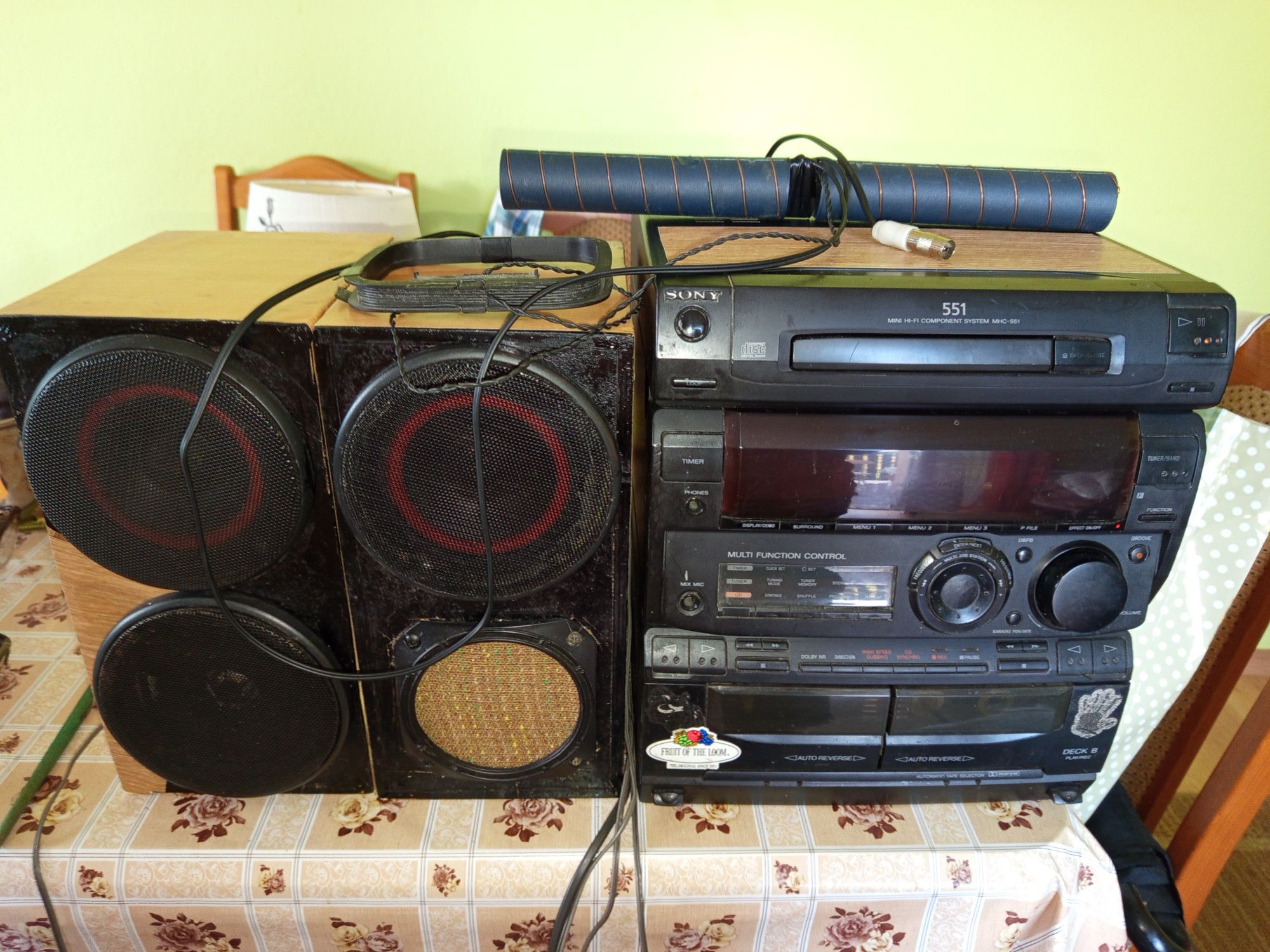 Wieża Sony Model HCD 551