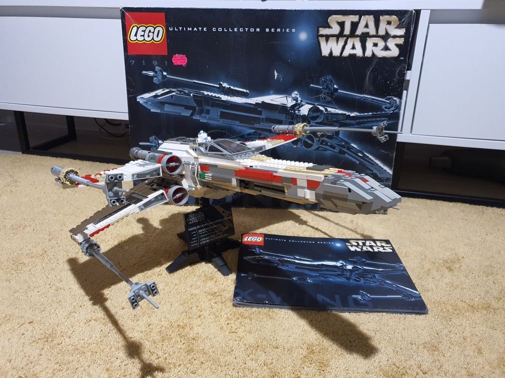 Lego Star Wars 7191 X-wing Fighter UCS z 2000r komplet!