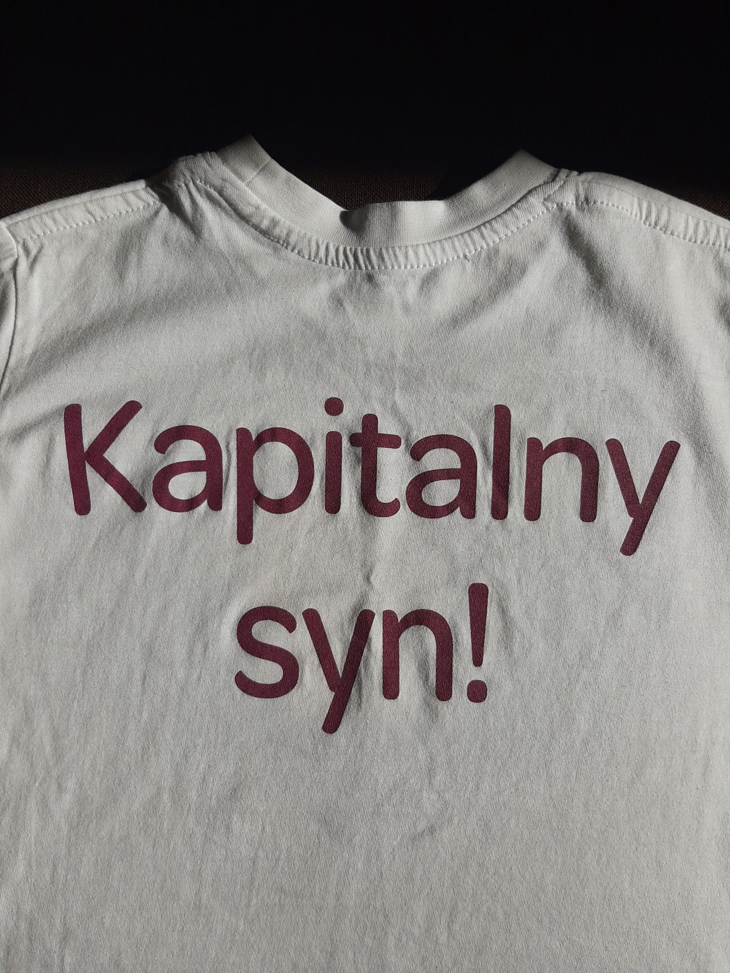 T-shirt  Kapitalny Syn  stan idealny 122-128