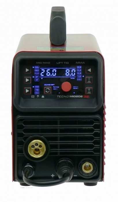 Spawarka półautomat TECNO MIG 202 LED MIG/TIG/MMA SYNERGIC