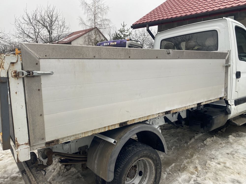 Burty aluminiowe Mastott Iveco Wywrotka