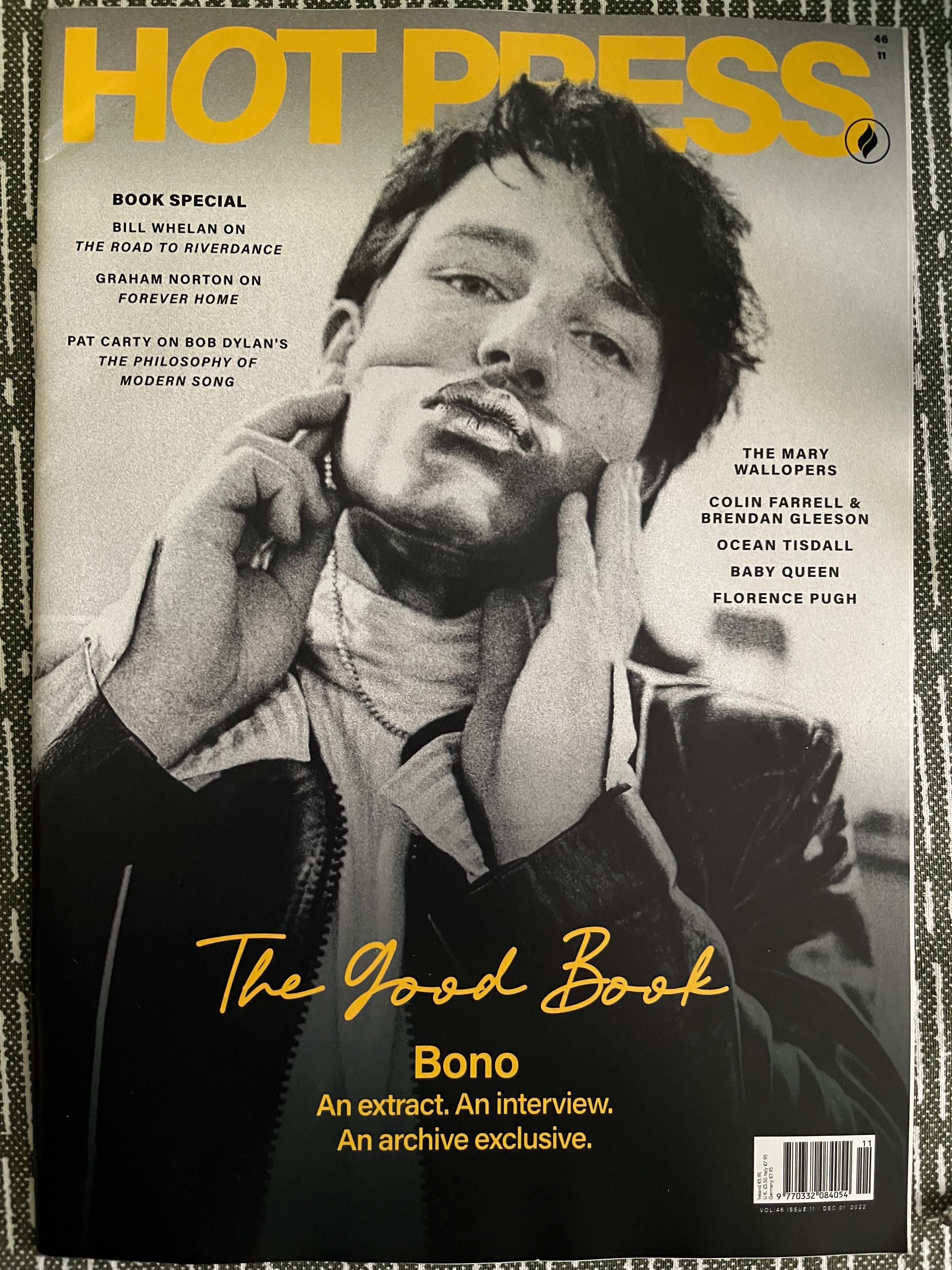 Magazyn Hot Press - Bono U2 (nr. 46-11) 2022