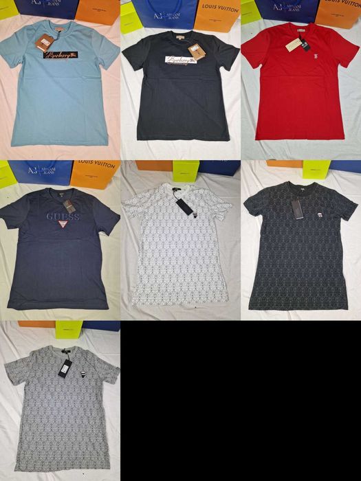 Koszulka shirt polo e7 burberry guess meska karl nowośc hit Premium