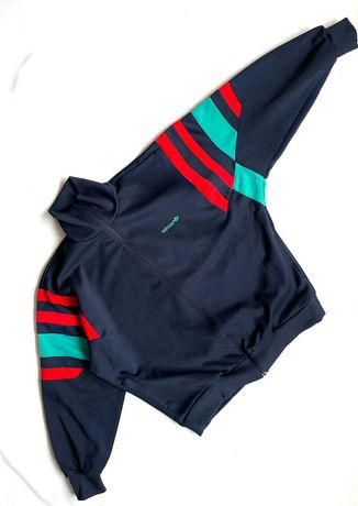 Вінтажна Олімпійка Vintage 80s Adidas Originals Retro Tracksuit Top