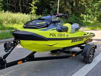 Seadoo RXT-X RS 300 Salon PL Audio Pokrowiec Yellow Super STAN 65h !