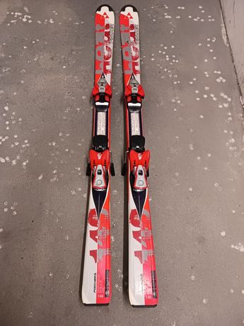 Zestaw: narty Fischer 140cm, buty Atomic r.39, kijki