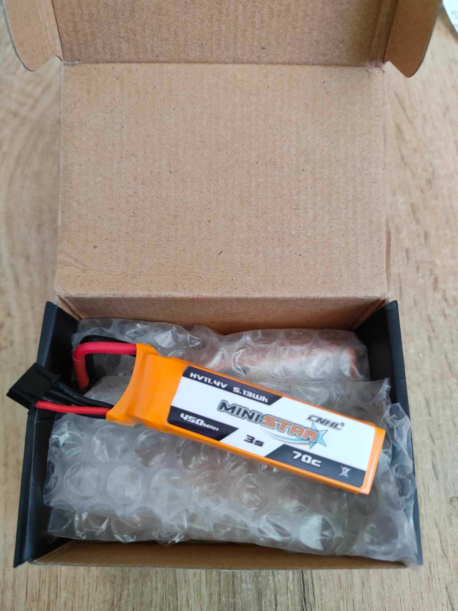 3x lipo bateria CNHL Ministar 3s 450mah 70C