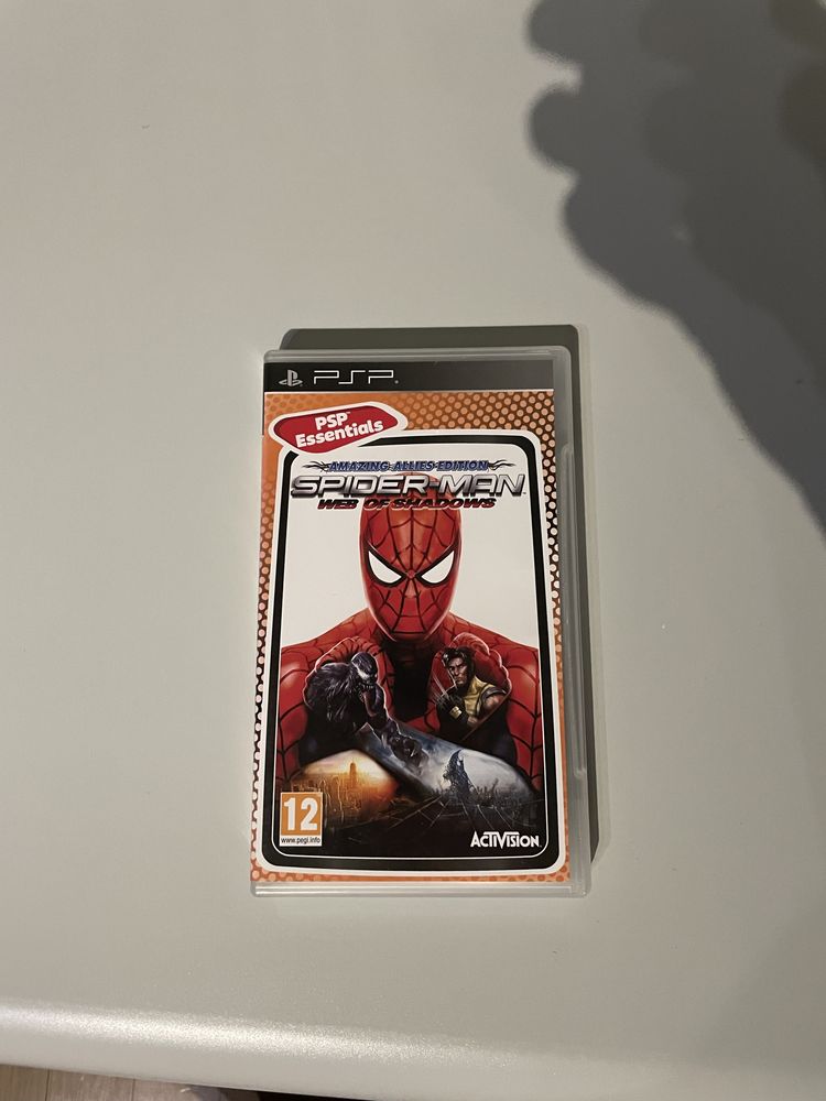 Spider man web of shadows PSP