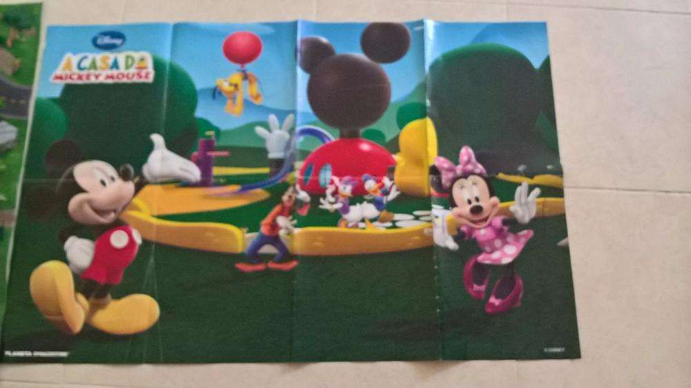 poster "A casa do Mickey Mouse" 57 cm por 87,5 cm