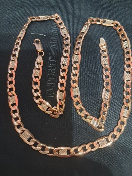 Łańcuszek Złoty P585 Gucci