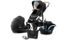 PROMOCJA - 30% wózek wielofunkcyjny 3w1  KinderKraft Prime Black