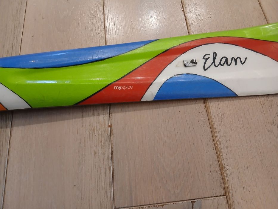 Narty damskie 150 cm z wiązaniami