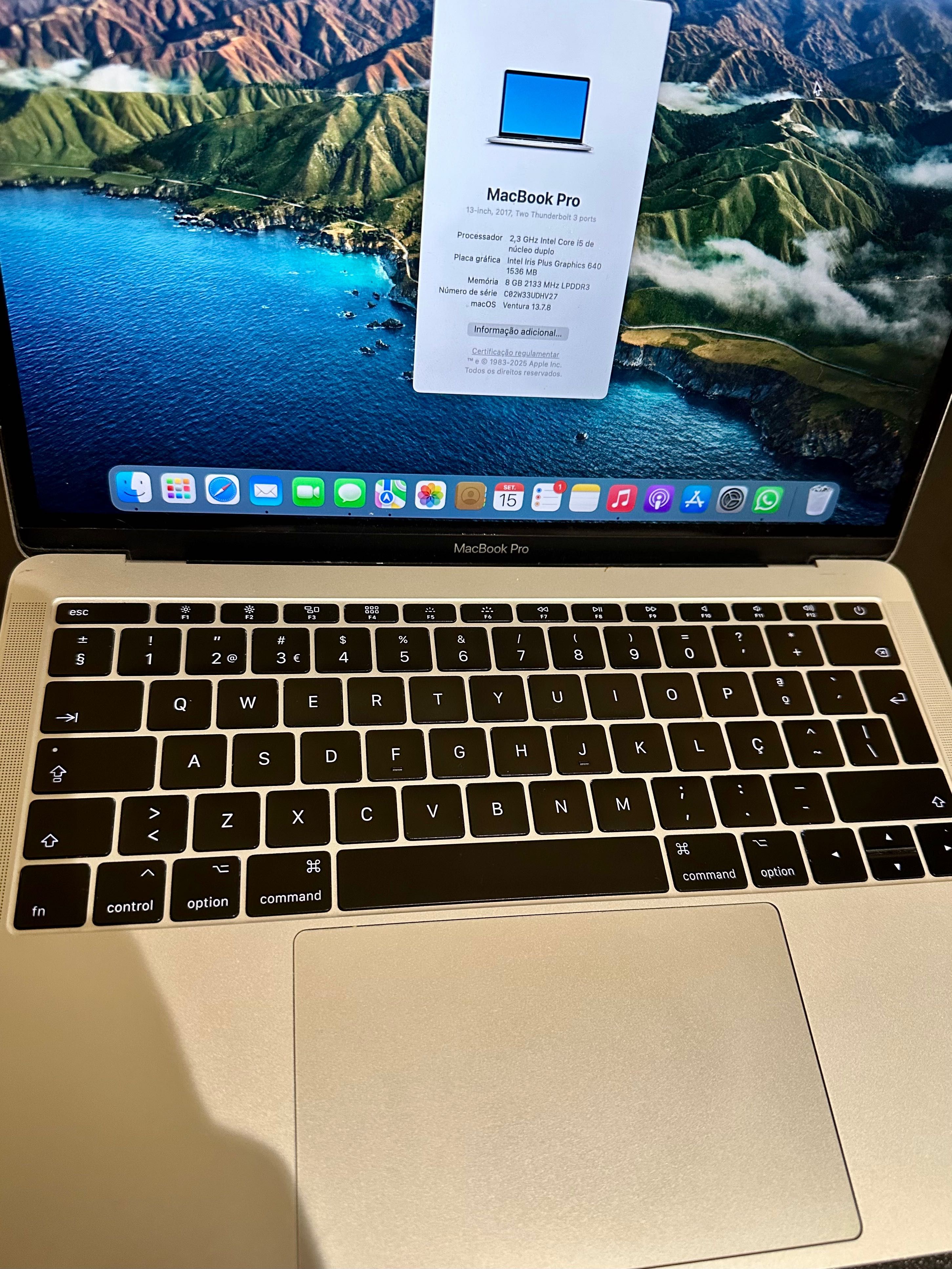MacBook Pro - 13" - 2017 - Ótimo estado