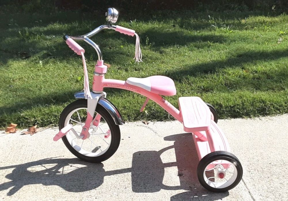 Radio Flyer, Classic Pink rożowy rowerek amerykanski
