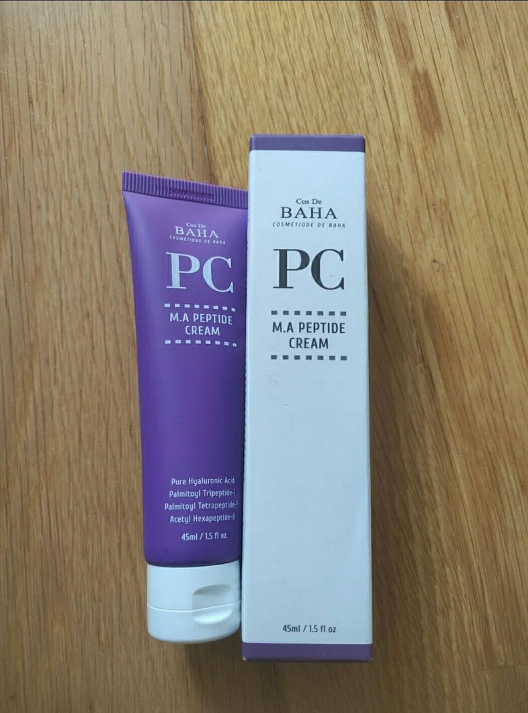 Creme facial anti rugas Cos de Baba Peptide