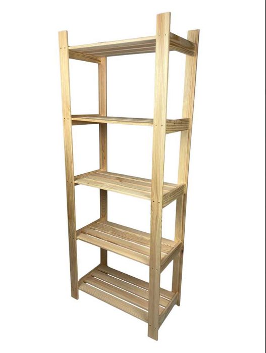 Поличка з дерева  Стелаж дерев'яний Стеллаж деревянный Єтажерка