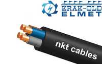 Kabel ziemny miedziany YKY 4x10 NKT - hurtownia elektrotechniczna.