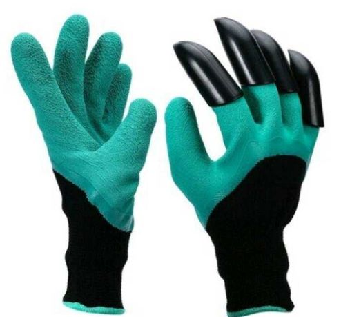 Садові рукавиці пазурами кігтями перчатки когтями Garden Genie Gloves