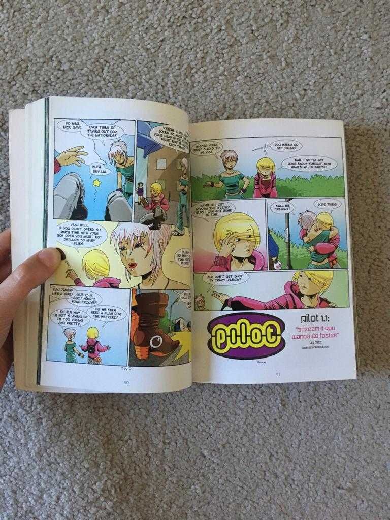 Livro de "Manga" em inglês
