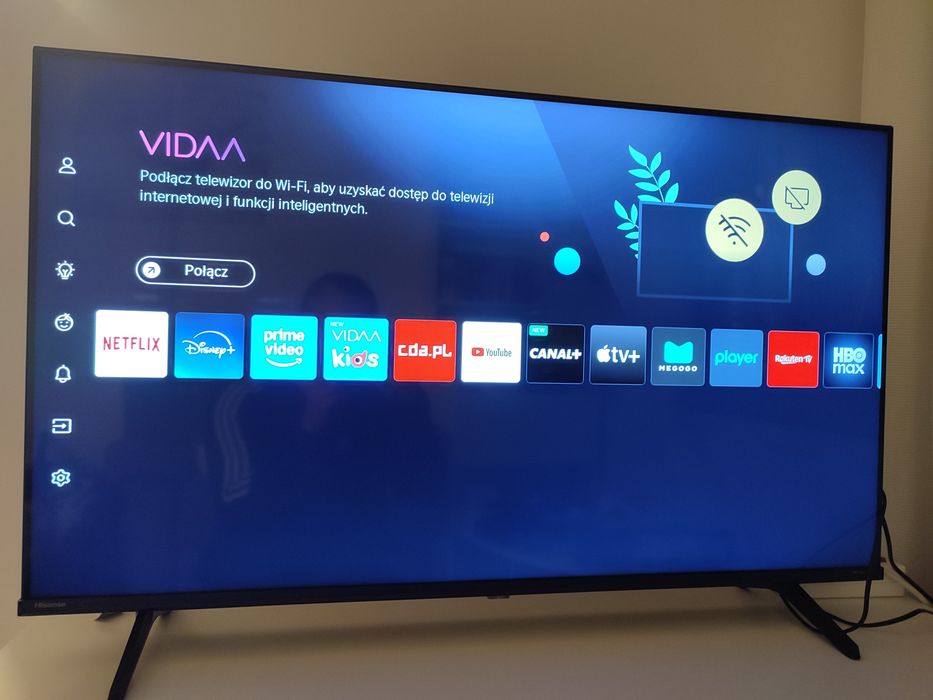 Hisense 43A6N – Telewizor 43” 4K UHD HDR Smart TV – jak nowy, Poznań