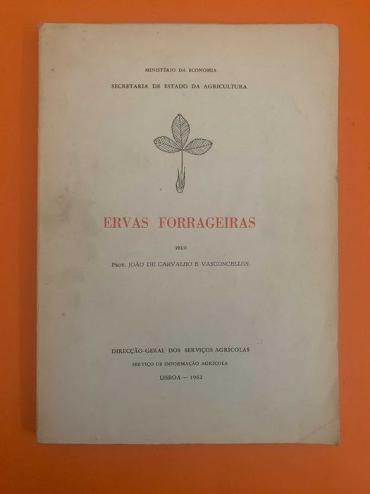 Ervas Forrageiras - Prof. João De Carvalho E Vasconcellos