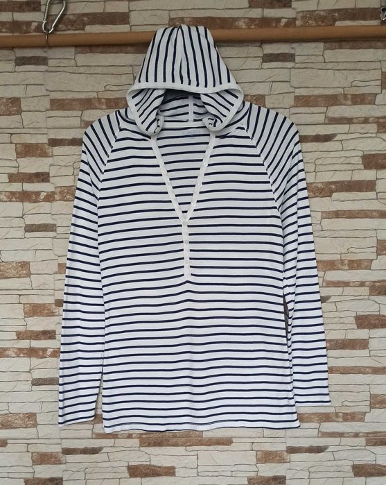 bluzka damska z rękawem w paski M