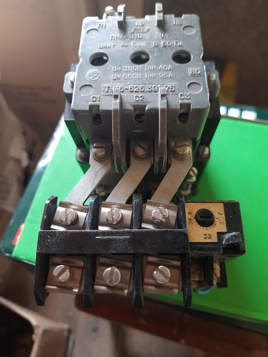 ПМА 3, 310, Електромагнітний пускач реверс, виготовлення шаф керування