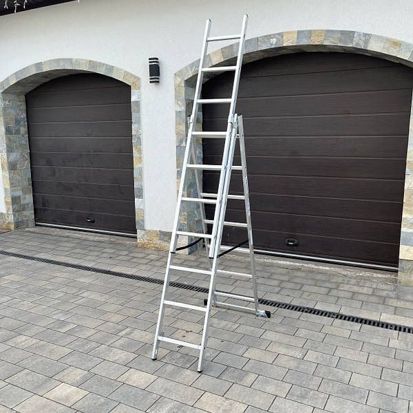 Лестница алюминиевая Драбина DRABEST универсальная раскладная стремянк