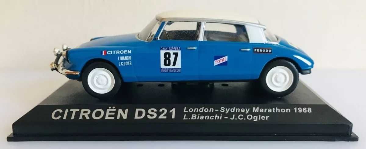 Citroen DS21 - winner Monte Carlo 1965 - esc.1/43 - Novo