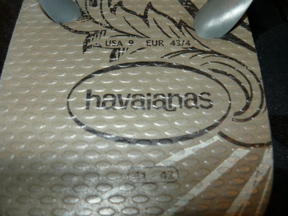 Chinelos "havaianas" - Cinza - Como novos