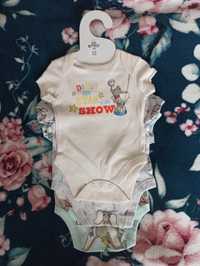 Nowy 3pak body Primark paka zestaw 68 Dumbo Disney