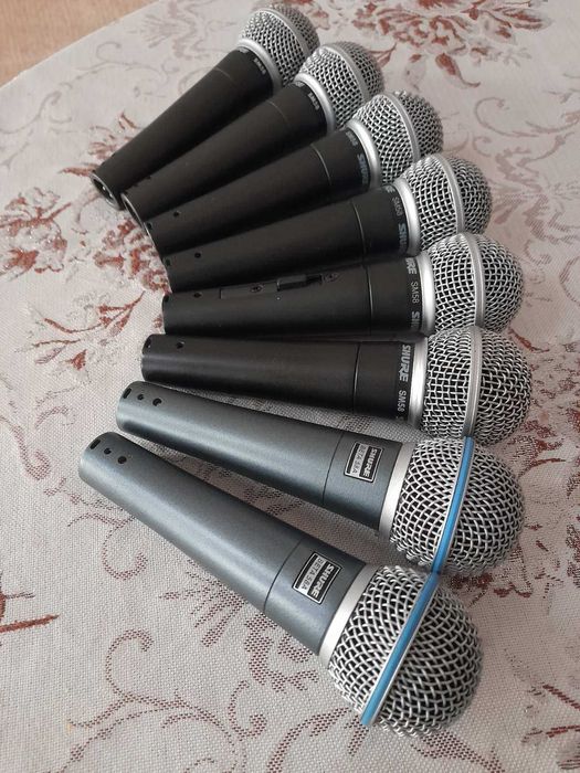 Мікрофони Shure sm 58 beta58 оригінали Mexico